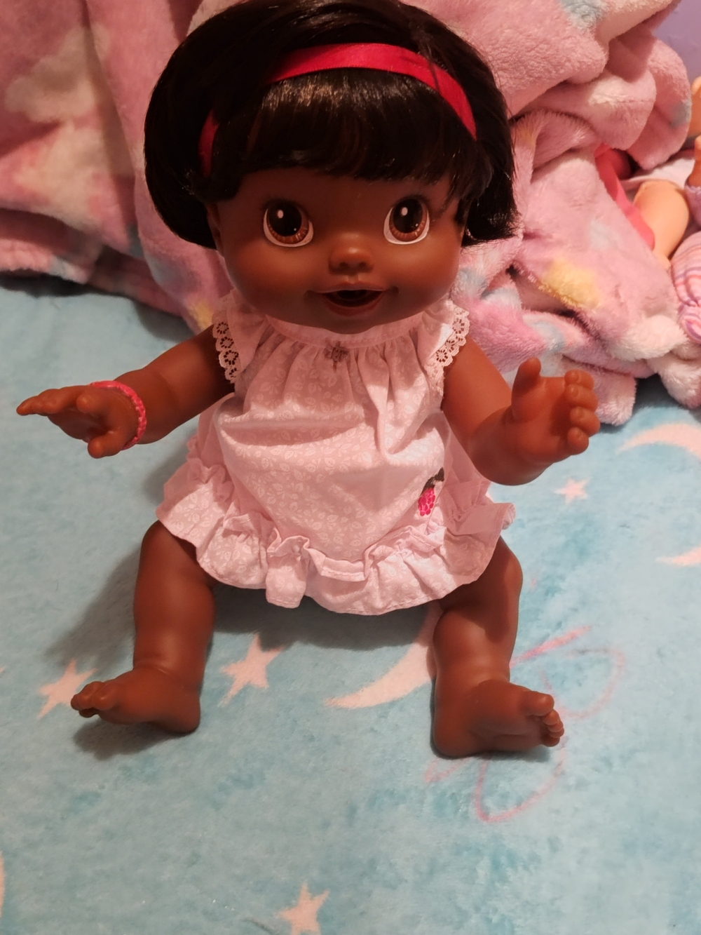 Baby Alive African American Talks 2010 Soft Hair
